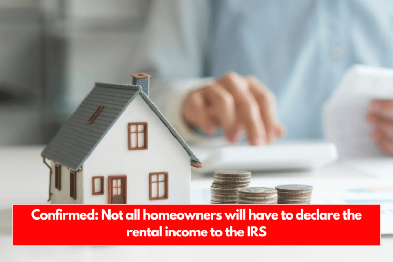 Confirmed Not all homeowners will have to declare the rental income to the IRS