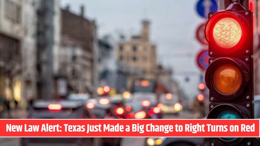 New Law Alert Texas Just Made a Big Change to Right Turns on Red