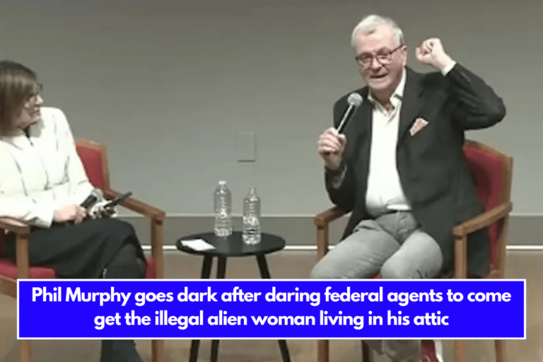 Phil Murphy goes dark after daring federal agents to come get the illegal alien woman living in his attic