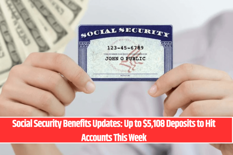 Social Security Benefits Updates Up to $5,108 Deposits to Hit Accounts This Week