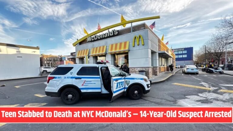 Teen Stabbed to Death at NYC McDonald’s – 14-Year-Old Suspect Arrested